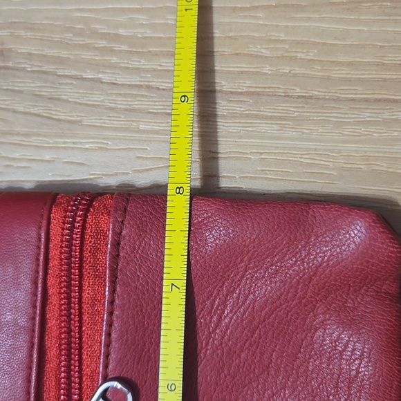 Sun Red Leather Cross body - Picture 4 of 5